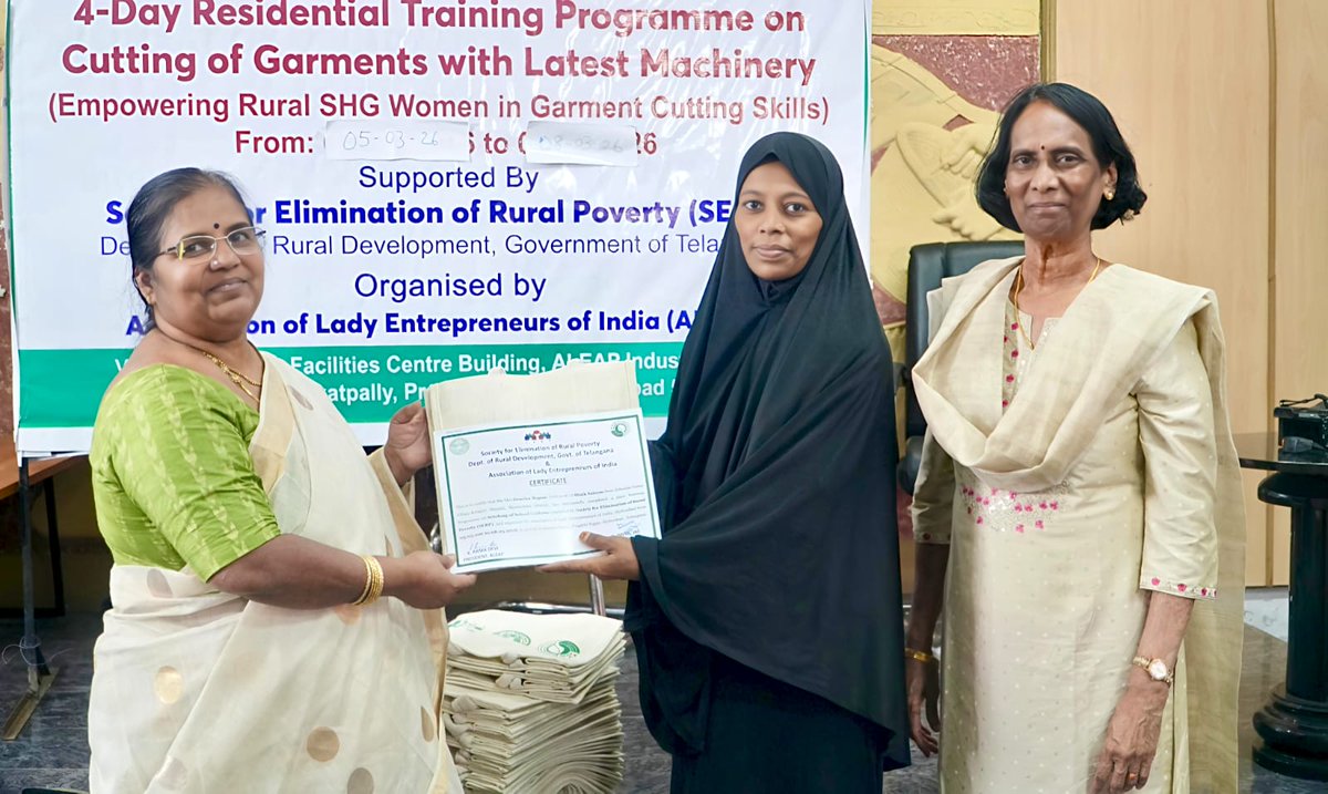 Association of Lady Entrepreneurs of India (ALEAP) tweet media