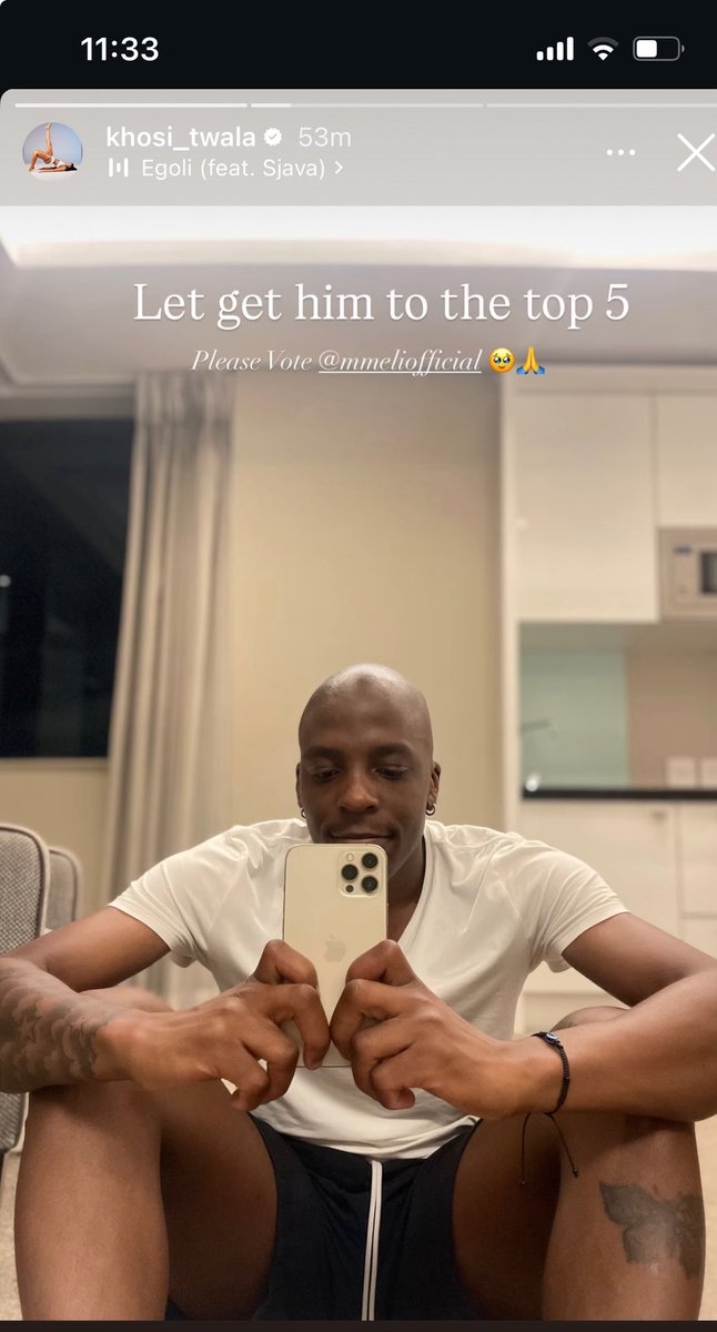 The king has spoken <a href="/RealKhosiTwala/">Khosi Twala</a>  thank you Khosi #BBMzansiS6