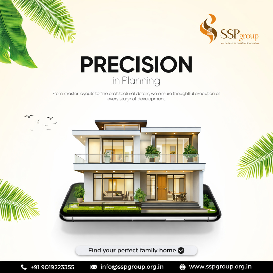 SSProperties23's tweet photo. Precision in Planning

From master layouts to fine architectural details, we ensure thoughtful execution at every stage of development.

📞 +91 9019223355

📩 info@sspgroup.org.in

🌐 https://t.co/2GYGaqSB89

#sspgroup #FamilyLiving #HappyHomes #LuxuryLifestyle #DreamHome https://t.co/HXofUCDulE
