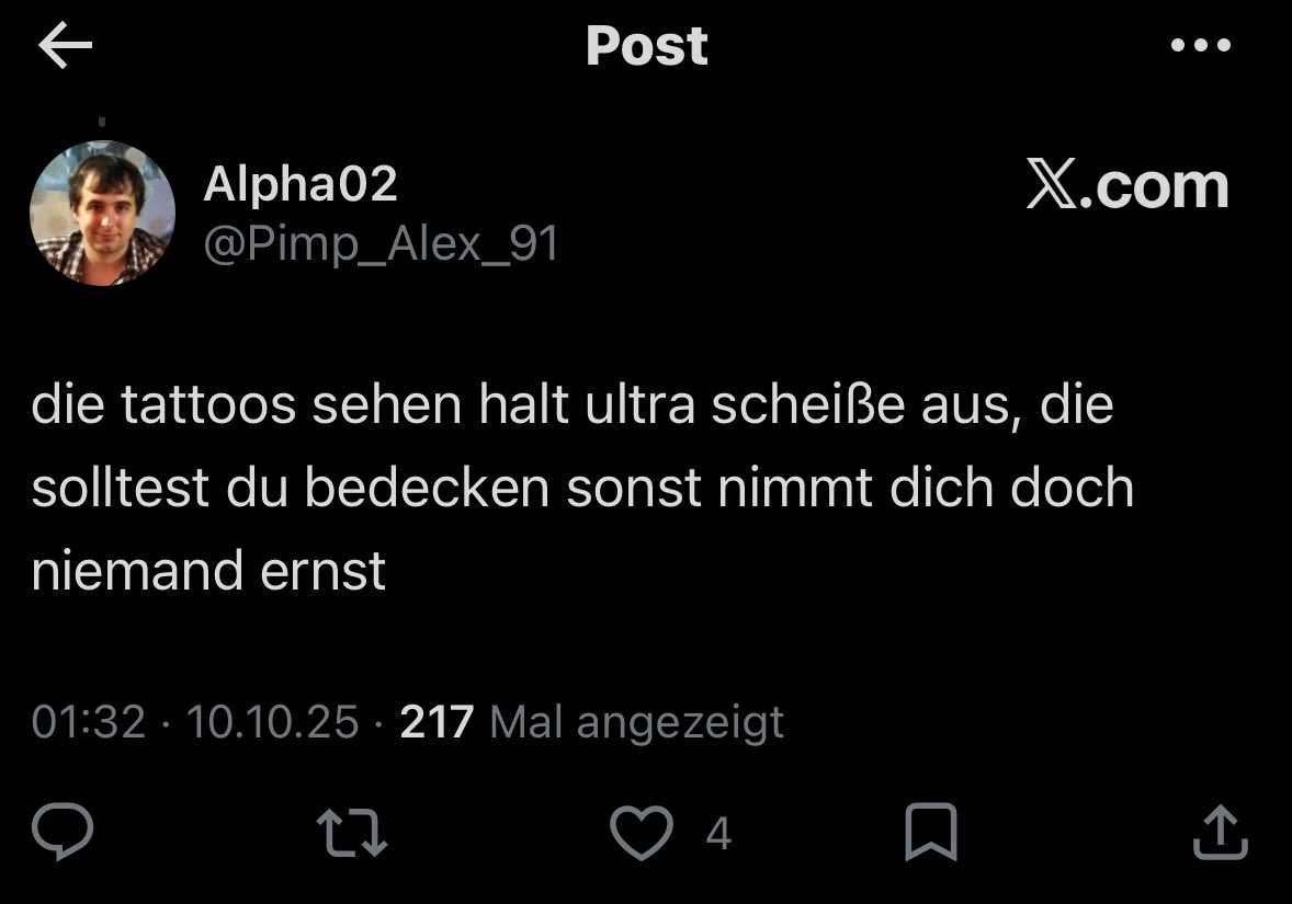 Er und der typ der meinte ich seh aus wi ne crack nutte, ich vergesse euch nie