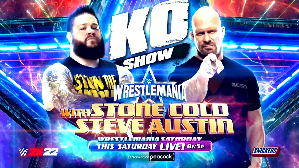 ShoneCold's tweet image. 📸 WrestleMania 3️⃣8️⃣ 📸 

Posting a photo each day with a Wrestler I’ve met from each #WrestleMania on the run up to #WrestleMania42 &amp;amp; trying to avoid duplicates 

When Shone Cold met #StoneCold 

The KO Show turned into @steveaustinBSR vs @FightOwensFight at #WrestleMania38