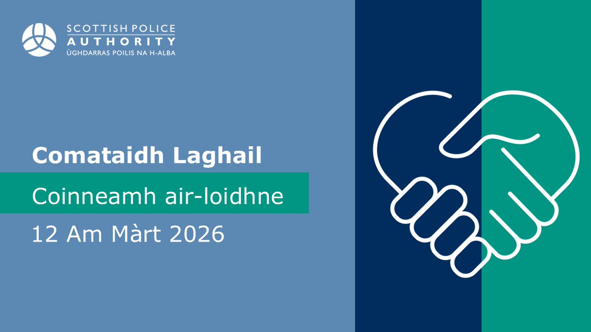 Scottish Police Authority tweet media