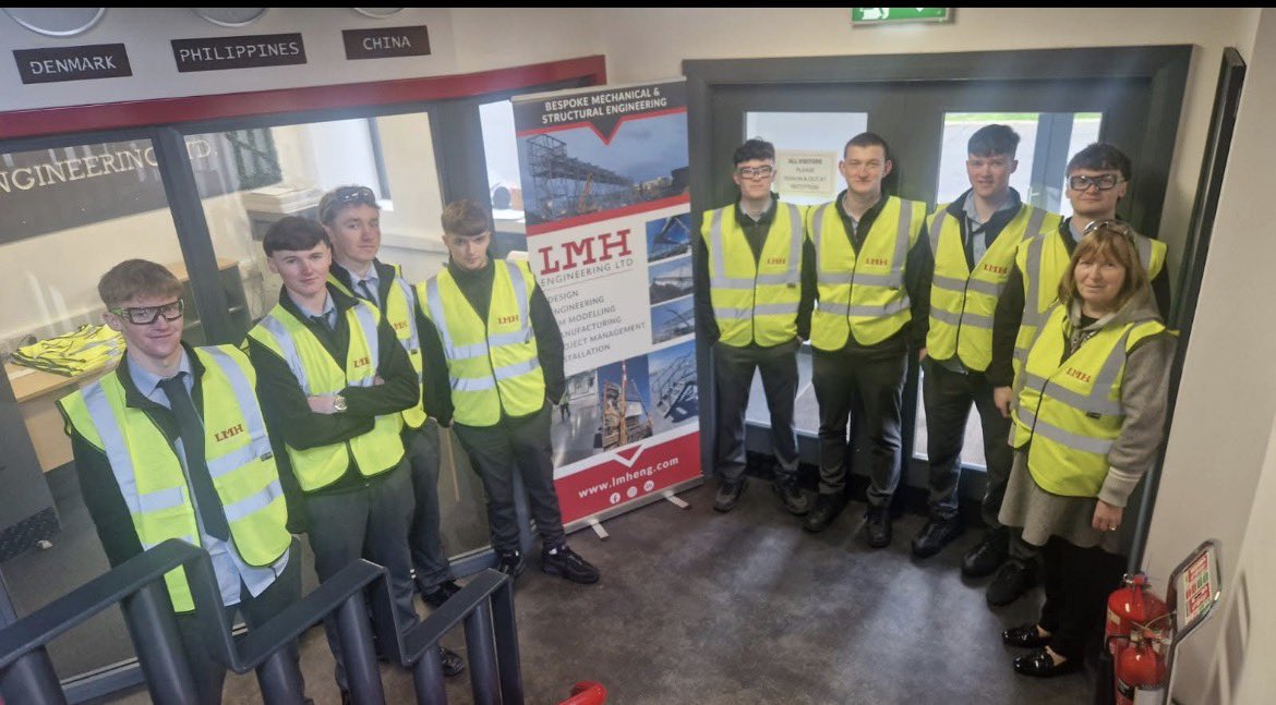 ArklowCBS's tweet photo. Thank you very much to @lmh_engineering_ltd for hosting some of our 6th Years for a very enjoyable and informative morning to celebrate Engineering Week! 

#Engineeringweek https://t.co/5utMGU3HZX