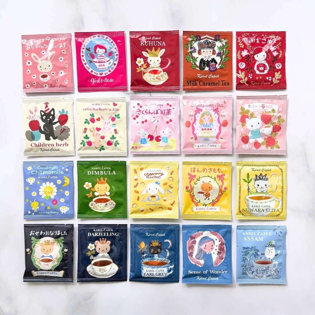 🌸春ギフト、迷ったらこれ！🌸

📦【10〜20名様】大人数なら
「お配りギフトセット」

個包装のティーバッグで、
お好みの組み合わせでギフトをお作りいただけるのも嬉しいポイント♪
メッセージ入りや桜デザインの紅茶もご用意しております🌸

karelcapek.co.jp/item/01603146.…