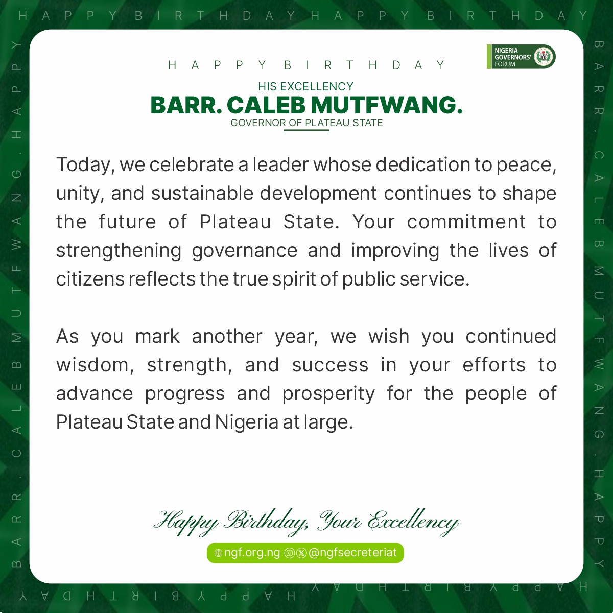 Nigeria Governors' Forum tweet media