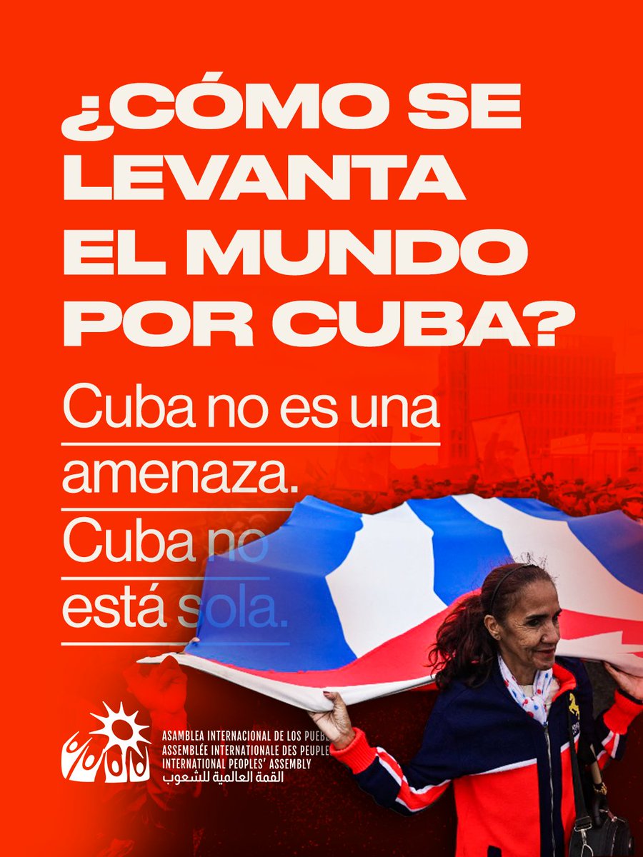 AbelPrieto11's tweet image. CUBA, SIN DUDA, NO ES UNA AMENAZA. CUBA ES ESPERANZA, SOLIDARIDAD, AMOR, SOBERANÍA. #NoAlFascismo #NoAlImperialismo #CubaNoEstáSola #CubaVencerá