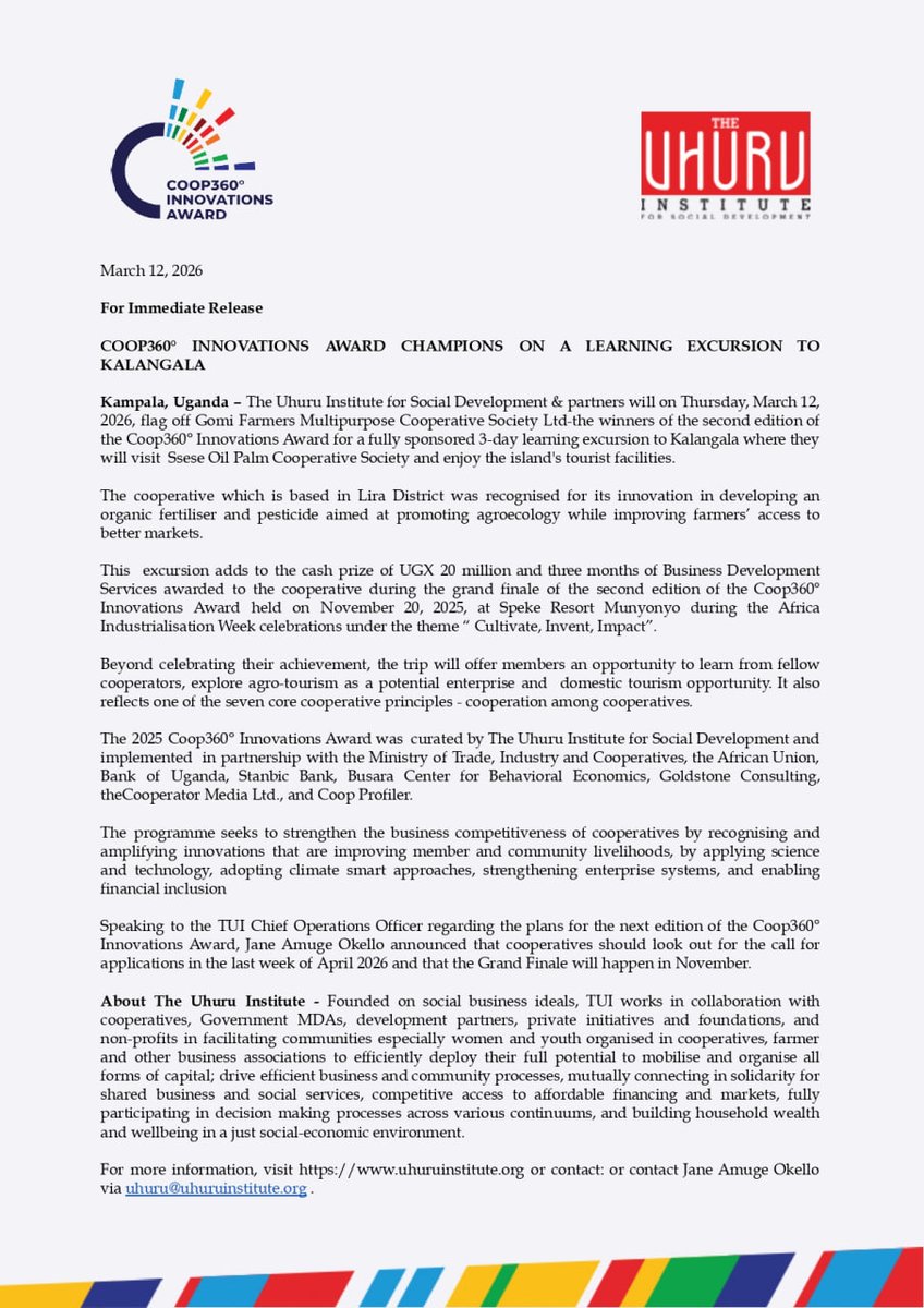 The Uhuru Institute tweet media