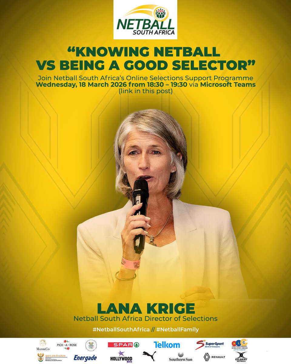 Netball South Africa tweet media