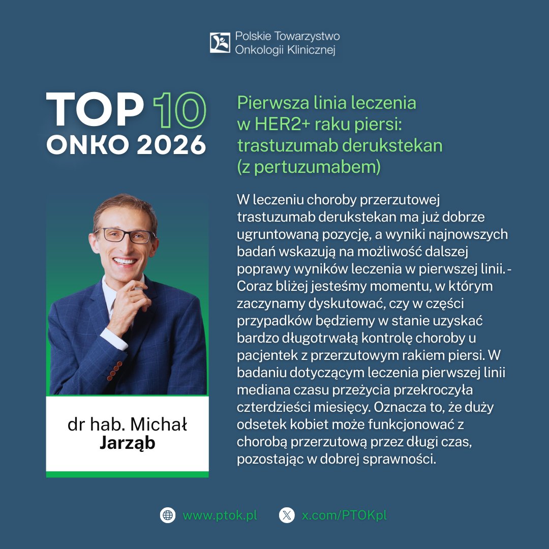 Polskie Towarzystwo Onkologii Klinicznej tweet media