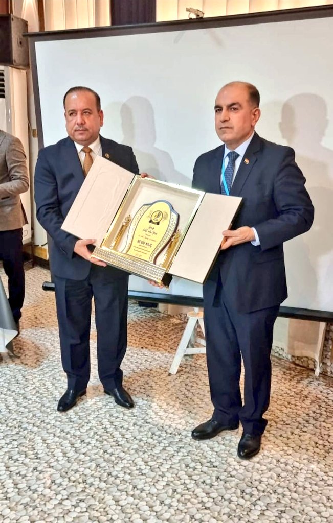 nevafkilic's tweet photo. Değerli Dostumuz ; 
AMER KHALAF ALLAWİ 
11 Mart 2026 - Çarşamba Günü ( Dün )  Bağdat'ta Yapılan seçimle IRAK TİCARET ODALARI FEDERASYON Başkanlığına Seçildi. 
Kendisini tebrik eder başarılarının devamını dilerim. 

USİAD Genel Başkanı
Nevaf KILIÇ 
#usiad #nevafkılıç #Irak https://t.co/LgTzaJvjSL