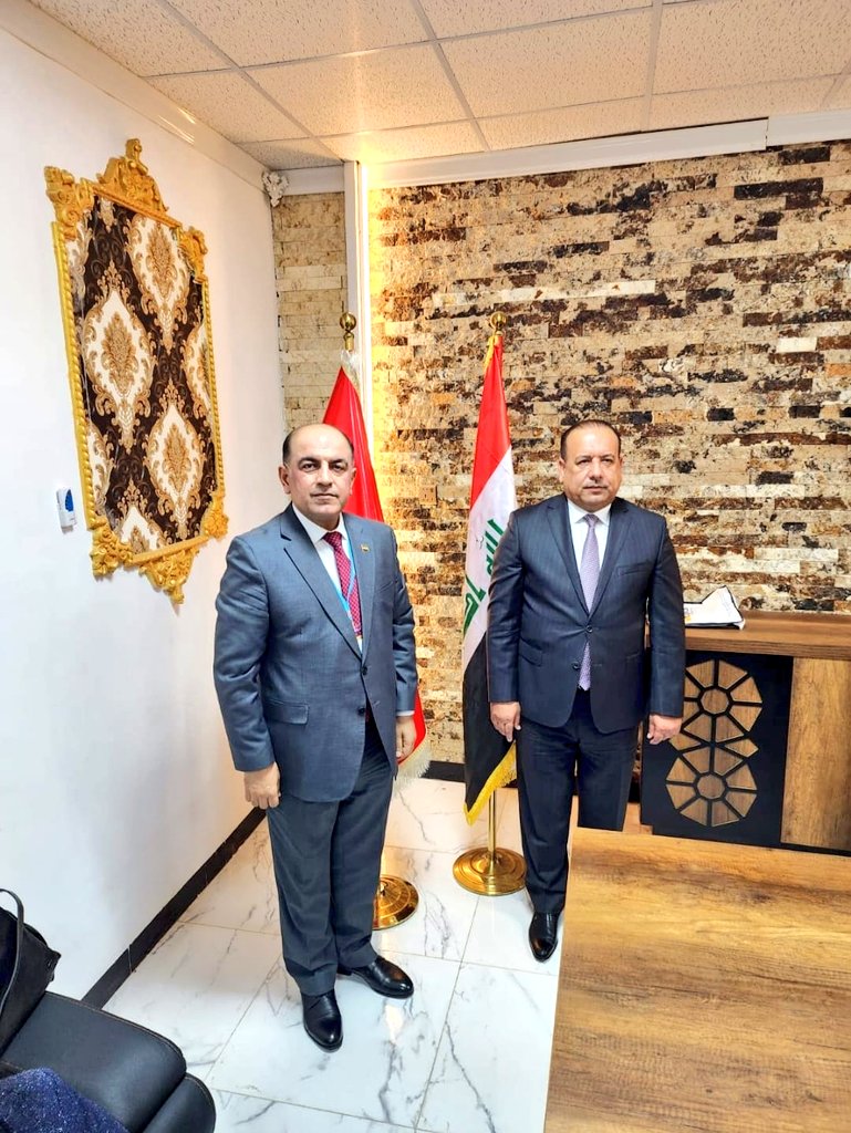 nevafkilic's tweet photo. Değerli Dostumuz ; 
AMER KHALAF ALLAWİ 
11 Mart 2026 - Çarşamba Günü ( Dün )  Bağdat'ta Yapılan seçimle IRAK TİCARET ODALARI FEDERASYON Başkanlığına Seçildi. 
Kendisini tebrik eder başarılarının devamını dilerim. 

USİAD Genel Başkanı
Nevaf KILIÇ 
#usiad #nevafkılıç #Irak https://t.co/LgTzaJvjSL