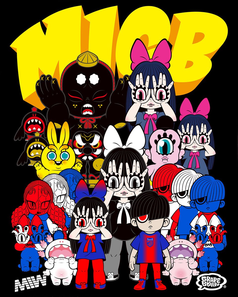 MIGB” MADE IN GRAPE BRAIN ⚡️LINE UP⚡️ 3/20fri ～ 22sun at
