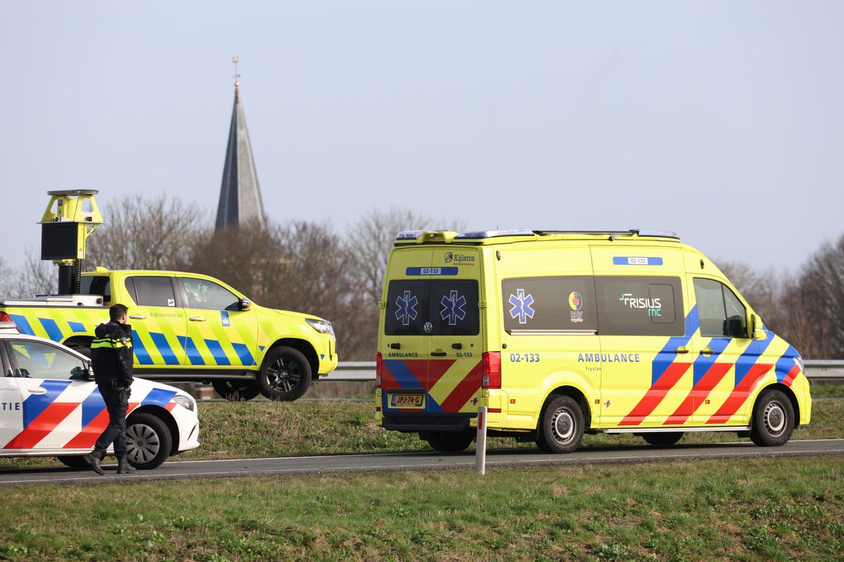 Motorrijder gewond na val op N31 Marssum
