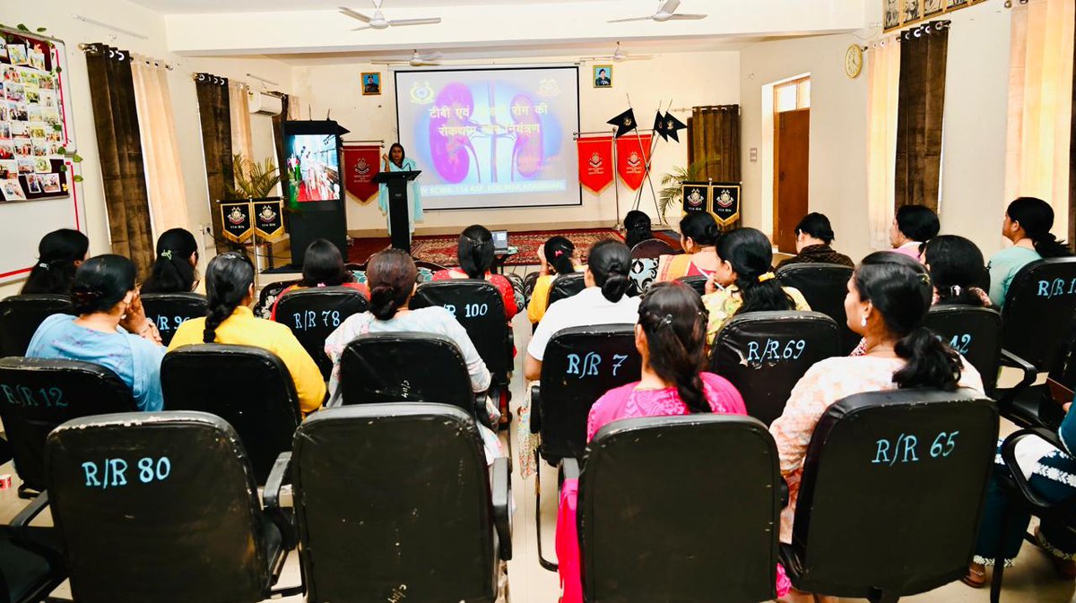 R114raf's tweet photo. In an initiative for prevention and precautions of tuberculosis and kidney related diseases a lecture was organised by RCWA-114 RAF, for families at Unit Hqr premises. Dr Varsha Saini, SMO conducted the session, it was very useful &amp; was duly attended by our personnel's families. https://t.co/kkijldNLfB