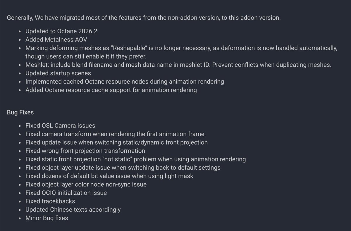 Octane Render Italia tweet media