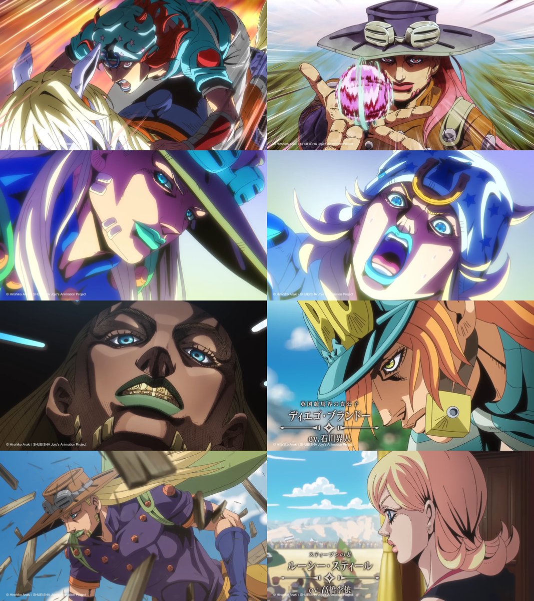 LA PARTIE 7 DE L'ANIME JOJO'S BIZARRE ADVENTURE: STEEL BALL RUN SORT DANS EXACTEMENT 1 SEMAINE ! 🇺🇸

LE 1ER ÉPISODE DURERA 47 MINUTES  ! 🤯