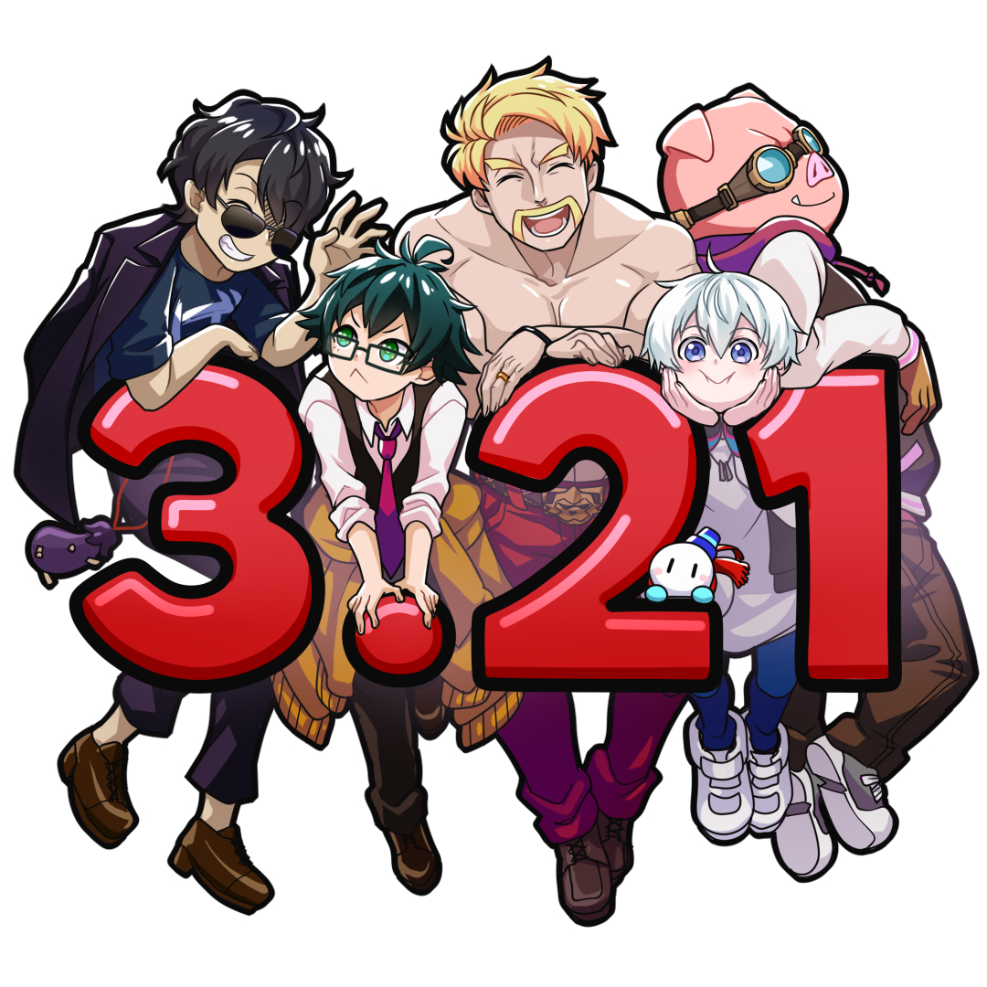 dozle_official's tweet photo. ドズル社スクランブルまであと2日😄

／
#ドズル社スクランブル 
今回の合言葉は
３‼️ ２‼️ １‼️
＼

3/21(土)18:15 プレミア公開！

ファンアート：@is_toriatama https://t.co/mKe4u4Pvyj