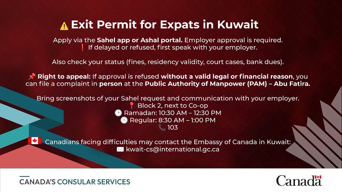 Canada in Kuwait tweet media