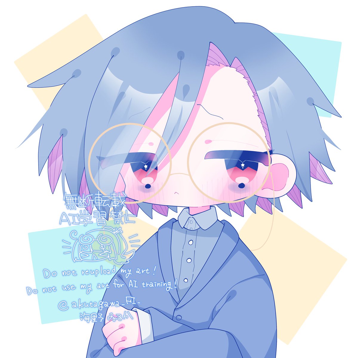 akutagawa_FI_'s tweet photo. リクエストで描いた！
ジャンケットバンクの村雨さん https://t.co/tL3rUYyhUb