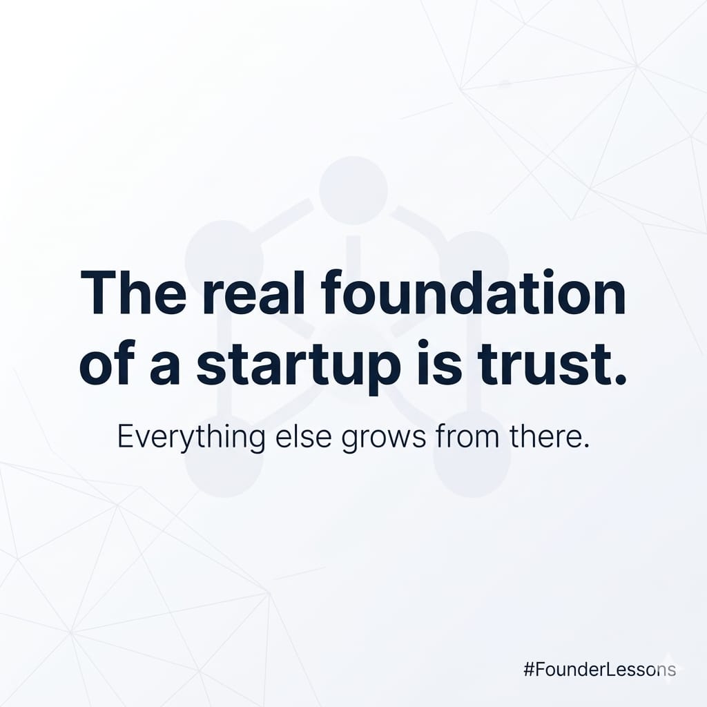 _simonmurimi's tweet photo. Startups are often associated with technology.

But the real foundation is trust.

Customers must trust your product.

Partners must trust your vision.

Teams must trust the mission.

Everything else grows from there.

#Leadership #FounderLessons