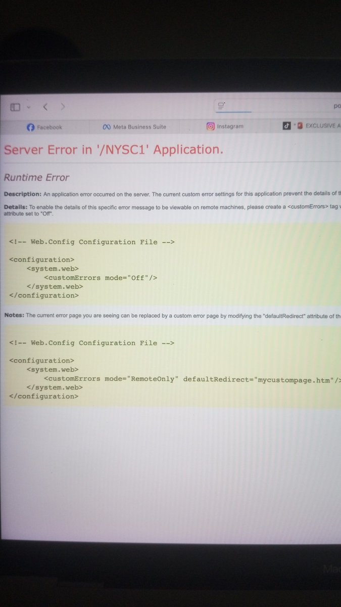 Princexbeat's tweet photo. @nysc360 Runtime error is what?? https://t.co/VthNyJQAf5