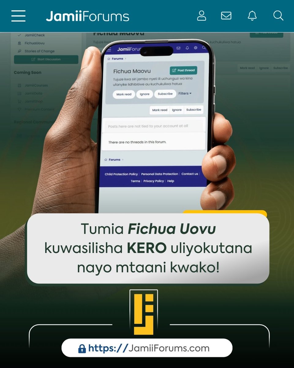 JamiiForums's tweet photo. Mdau wa https://t.co/dDd21Ugmlv anashauri hatua stahiki za maboresho zichukuliwe ili kuleta ufanisi zaidi wa Mfumo wa Kielektroniki wa Taarifa za Afya (#GoTHOMIS) kwa kuwa umekuwa ukichangia huduma kusimama mara kadhaa.
Zaidi https://t.co/PPStxtJ34G
#JamiiForums #JFMdau2026 #PublicHealth #JFAfya
