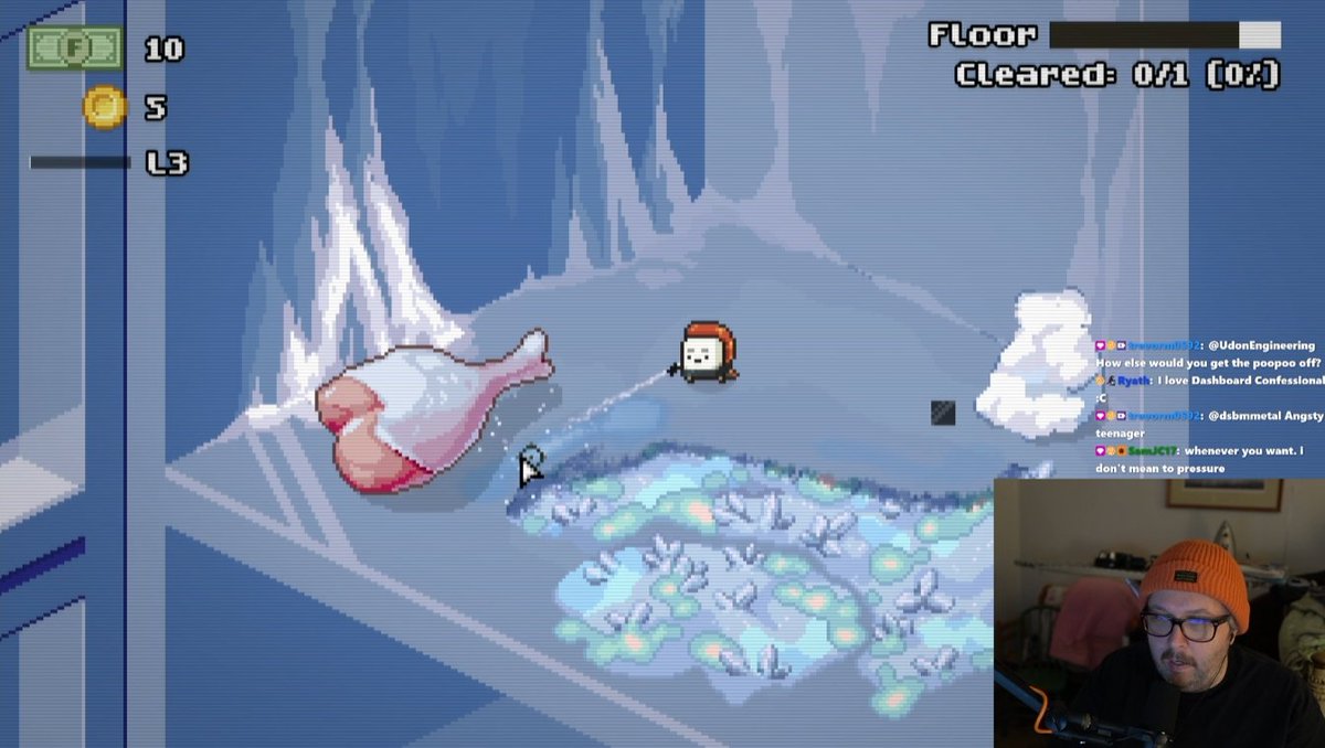 Amazing to see <a href="/brucecoopertv/">BruceCooper</a> stream Moldwasher's demo 😊