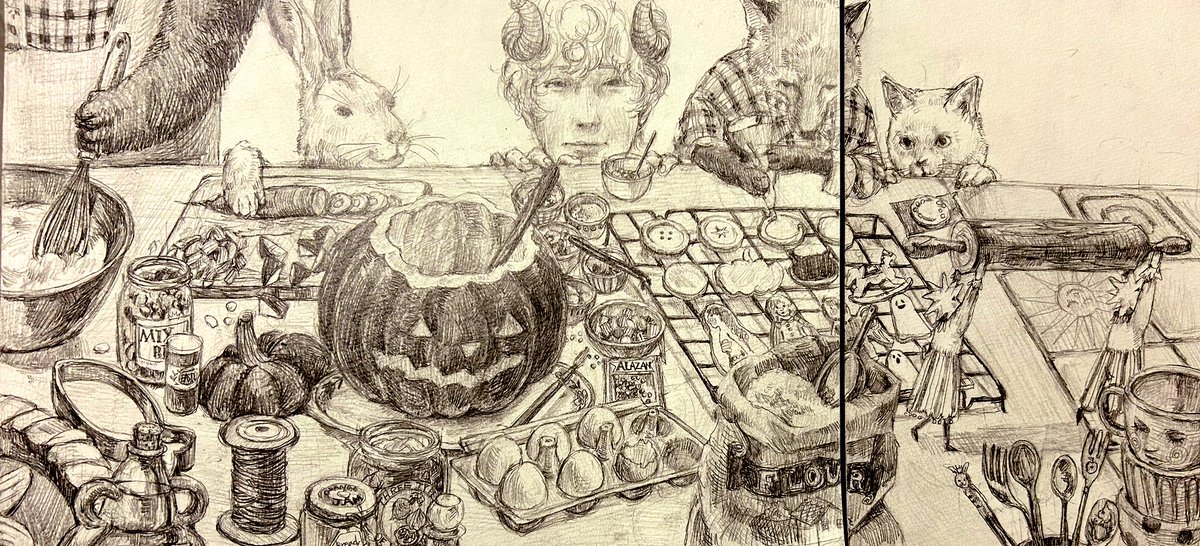 𓊆 kitchen 𓊇

絵本の下描き…✍️
━━━━━━━ ✦ ━━━━━━━
⋱⋰ ⋱⋰ ⋱⋰ ⋱⋰ ⋱⋰ ⋱⋰ ⋱⋰
......................................
🏷️ #シャーペン画 #PencilDrawing