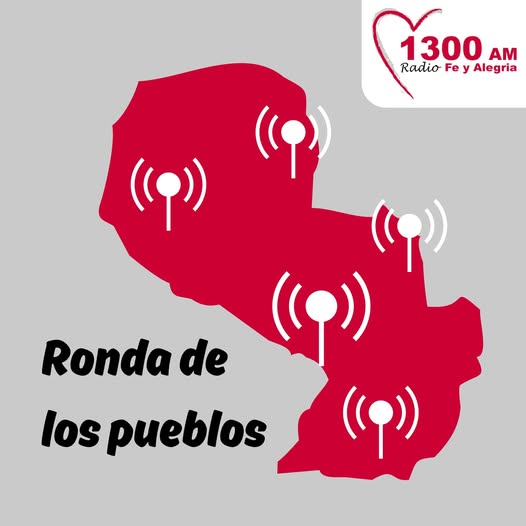 📻 ¡Buen día! estamos compartiendo el programa “Ronda de los pueblos” un recorrido por el país con la colaboración de las emisoras fraternas de la REDEPAR por la 1300 AM y en la web radio.feyalegria.org.py 

🕖 05:00 a 07:00 horas
🎙️#1300AM #18añosradiofeyalegria