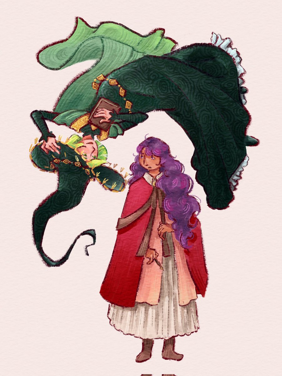 Curious encounter

#とんがり帽子のアトリ絵 #MyWitchHatAtelierArt #Δ帽子