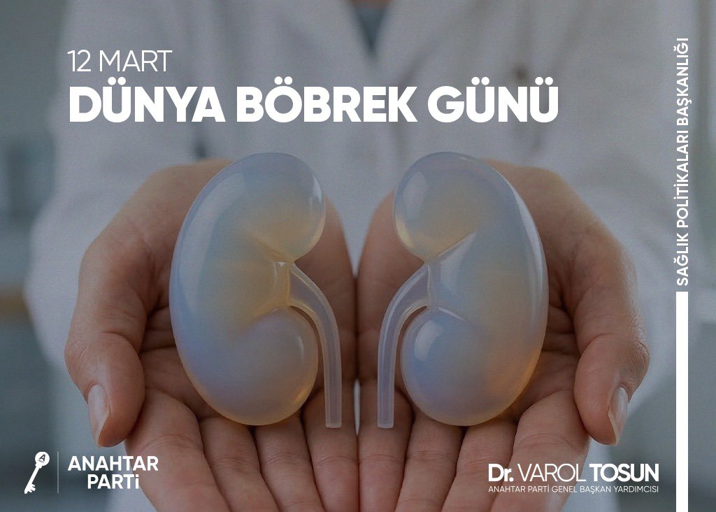 Böbreklerimiz, vücudumuzun sessiz kahramanlarıdır. Sağlıklı bir yaşam için bol su içmeyi, dengeli beslenmeyi ve düzenli sağlık kontrollerini yaptırmayı ihmal etmeyelim. 

Unutmayalım; böbrek sağlığını korumak, geleceğimizi korumaktır. 

<a href="/yavuzagiraliog/">Yavuz Ağıralioğlu</a> <a href="/anahtarparti/">Anahtar Parti</a> <a href="/drvaroltosun/">Dr. Varol Tosun</a>