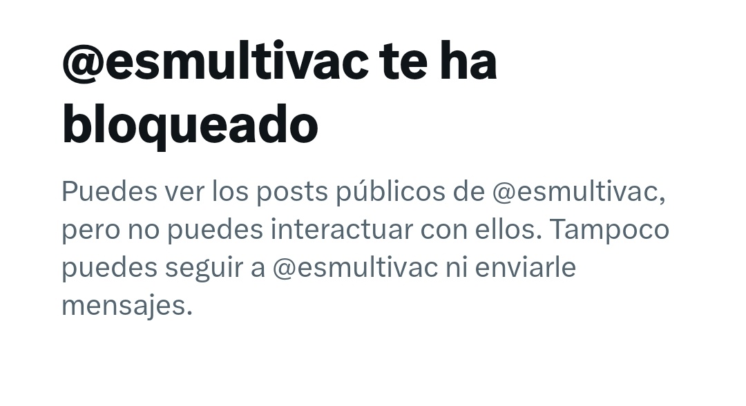 ay, que me he equivocado de pseudomedio bulero, perdona, me has silenciado? oh wait