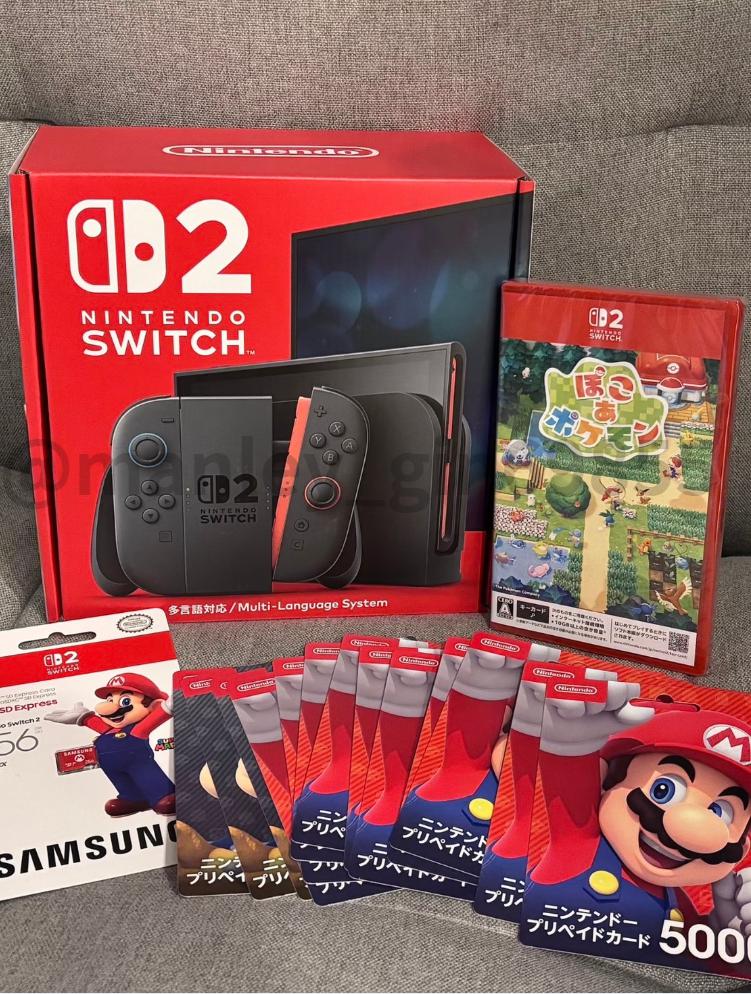 manley_gin69855's tweet photo. ご縁で手元に来たのですが
私は使う予定がないので…

Switch2＋ぽこ あ ポケモン＋その他セット

大切に遊んでくれる方へ
【1名様】にプレゼント🎁

応募方法
フォロー＋いいね♡（※締切：今週日曜日） https://t.co/Q3Afq9LOqm