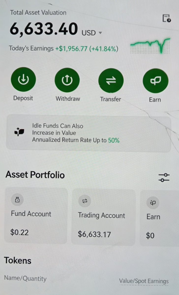 blush0721's tweet photo. Client update 🚨
Just got this screenshot back — The client bought in based on our buy signal, and the current profit has already reached 41.84%.
Our signals didn’t just guide — they delivered a 40%+ daily return.
Idle funds can grow too, with rates up to 50% annualized. https://t.co/qGM6jwW40x