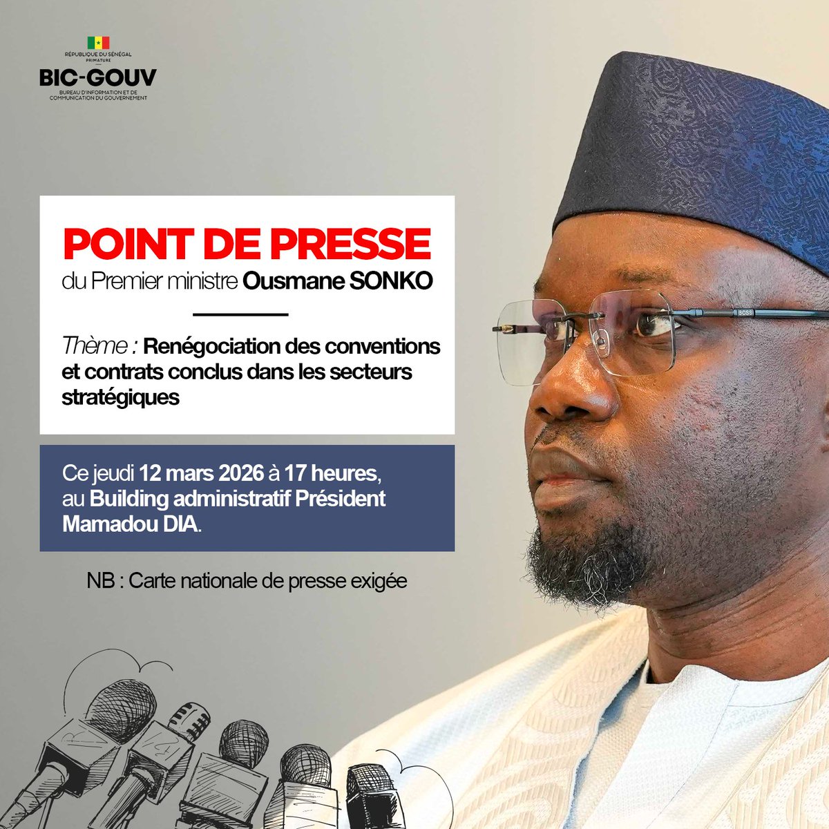 Primature du Sénégal tweet media