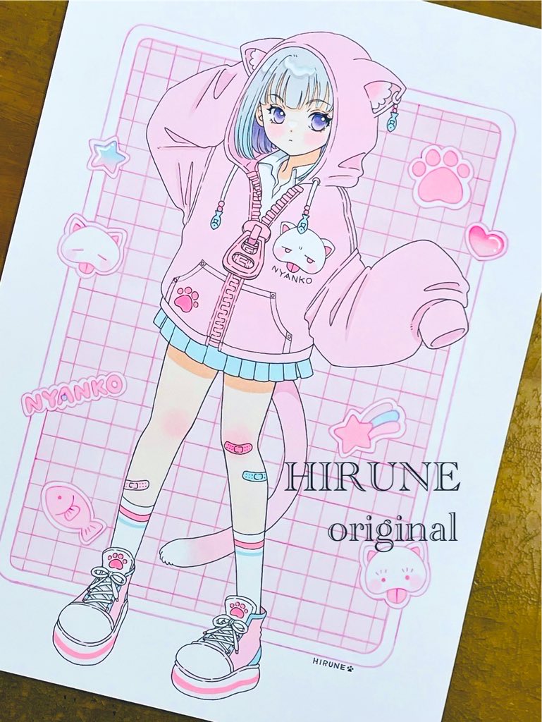 HIRUNE/作詞＆イラスト tweet media