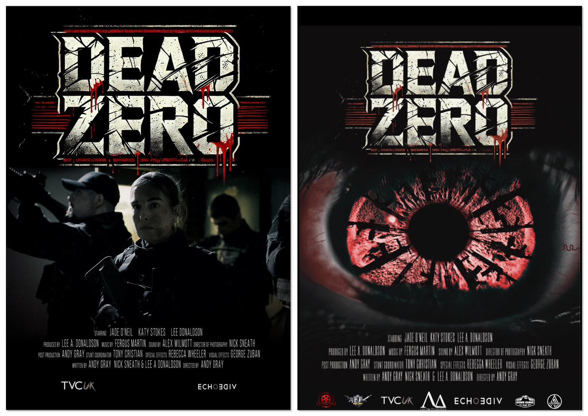rogersphilip101's tweet photo. In a new Exclusive Interview on @BlazingMinds I ask Co-Writer/Director Andy Grey & Co-Writer/Actor Lee Allen Donaldson a few questions about the horror short ‘Dead Zero’ which has been selected for the @sthendfilmfest #HorrorTakeover
https://t.co/8alshT1DqK
#DeadZero #Zombie 🧟♂️ https://t.co/faEvYbNl8n