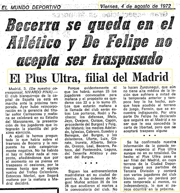 futbolgate_ES's tweet photo. 🛑Bulo desmentido. 

José Plaza jamás jugó en el filial del Real Madrid.
Archivos y documentos históricos lo confirman en nuestro nuevo artículo:

https://t.co/T4wflKDXwy