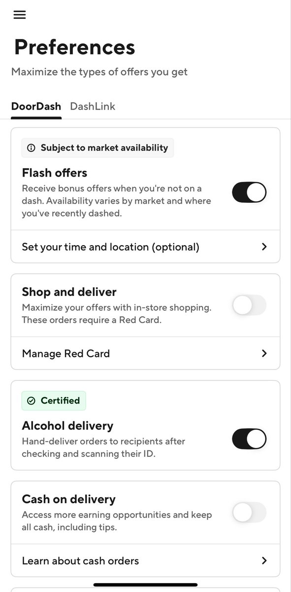 AFieldOperative's tweet photo. https://t.co/OoqmdACDqK Dasher App
2.Tap Menu (top left) or Account
https://t.co/LLbluEX0Hu Dash Preferences
4.Toggle Shop &amp; Deliver OFF
@DoorDash @Target https://t.co/GUnA4Lj3xr