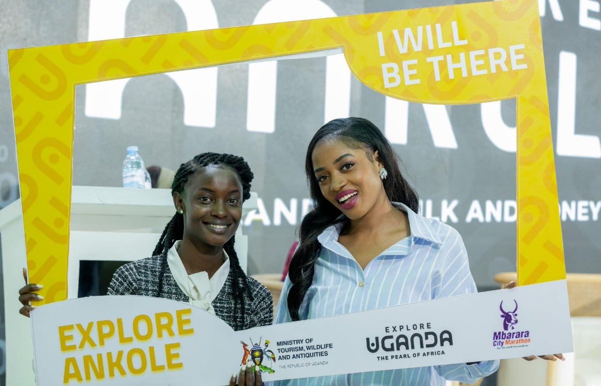 Nyakayojosacco's tweet photo. Earlier this week, The #MbararaCityMarathon scheduled for March 28th, was officially launched at the Kampala fairway Hotel by Minister @MTWAUganda under the #ExploreAnkole campaign. This marks the historic journey to celebrate cultural heritage of Ankole. #PartnerWithUs https://t.co/e6XaDasIpc