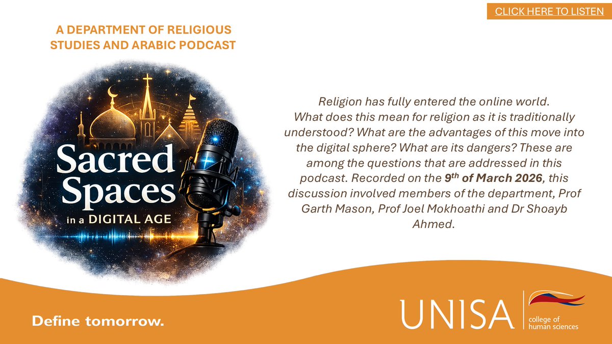 Unisa College of Human Sciences tweet media