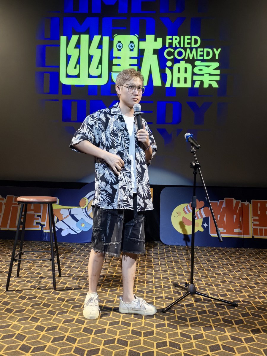 BenjaminHallHq's tweet photo. "When the mic hits your hand and the crowd’s laughter is louder than your inner panic—this is where the magic actually happens.  #StandUpComedy #LiveLaughLaugh" https://t.co/x6NLkQDrdQ