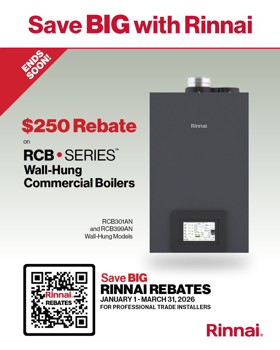 Rinnai America tweet media