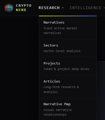 VasilisPasparas's tweet image. The narrative is the signal.  

Track emerging crypto narratives, whale moves, and alpha signals before they become mainstream knowledge.  

Early signal hunters → join the waitlist cryptonerd.me

#CryptoResearch #Altseason #DeFi #Crypto