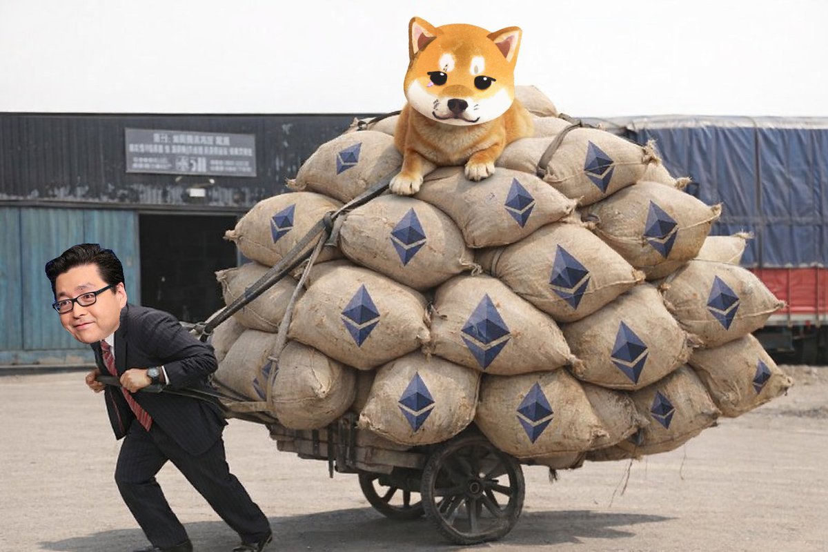 <a href="/BMNRBullz/">BMNR Bullz</a> Holding $ETH is good, it's time to start using the ETH chain. <a href="/fundstrat/">Thomas (Tom) Lee (not drummer) FSInsight.com</a>