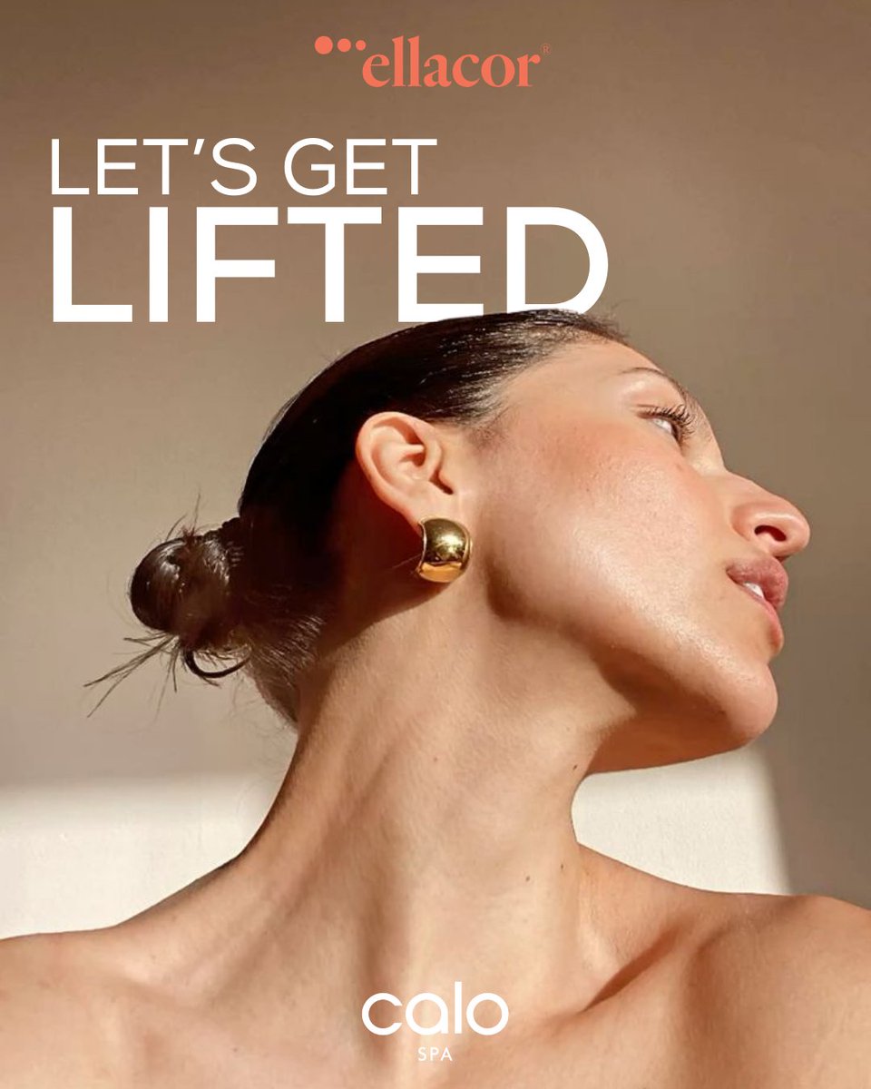 calospa's tweet photo. Not ready for a facelift? 💭 ellacor® may be the solution!

This innovative treatment uses micro-coring technology to remove tiny amounts of excess skin, helping tighten the mid-to-lower face and soften wrinkles — all without surgery or heat-based devices. https://t.co/VsONrcjTUi