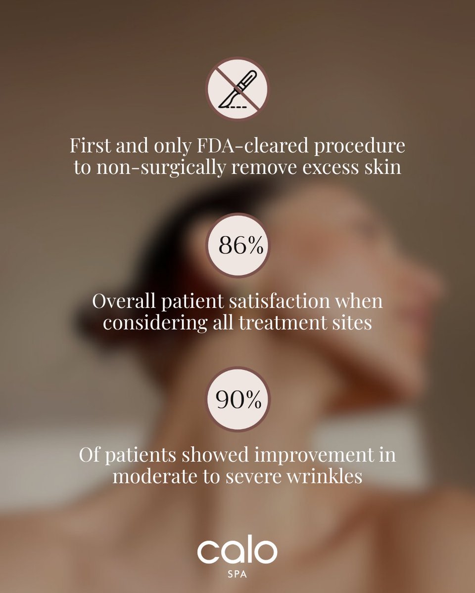 calospa's tweet photo. Not ready for a facelift? 💭 ellacor® may be the solution!

This innovative treatment uses micro-coring technology to remove tiny amounts of excess skin, helping tighten the mid-to-lower face and soften wrinkles — all without surgery or heat-based devices. https://t.co/VsONrcjTUi