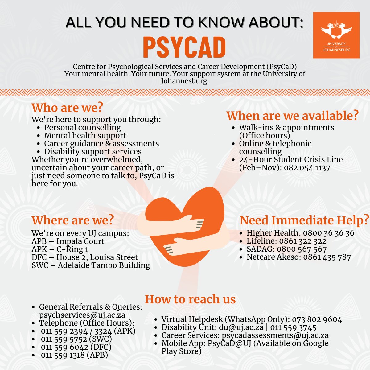 University of Johannesburg tweet media