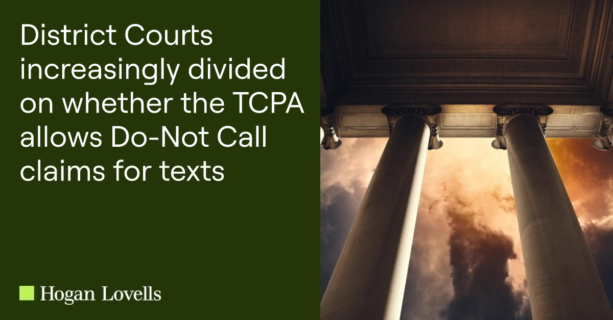 Hogan Lovells Litigation tweet media