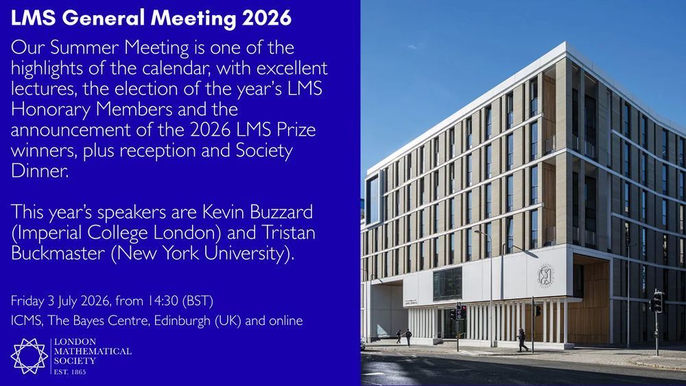 London Mathematical Society tweet media